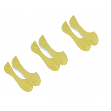 Set of banana no-show-socks